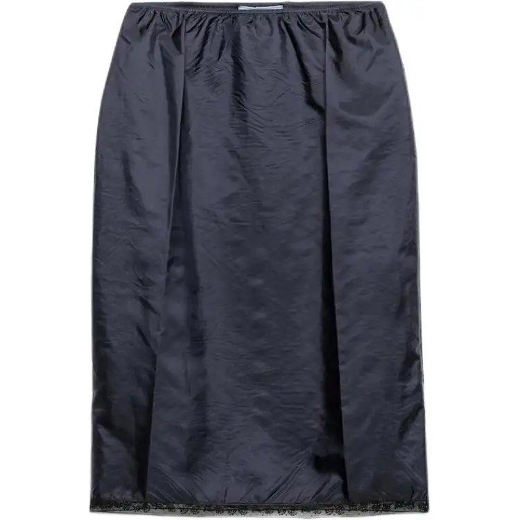 Prada lace-trimmed pencil skirt
