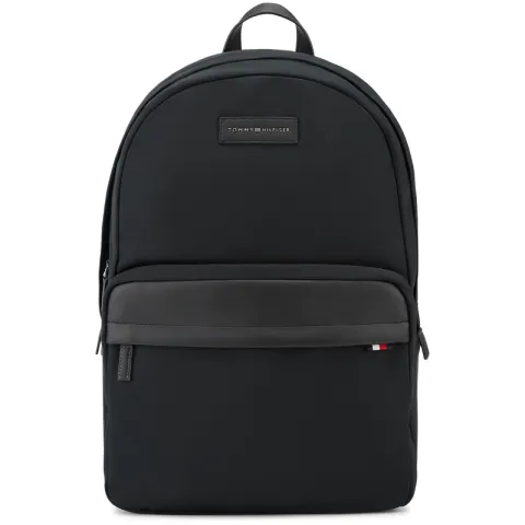Tommy Hilfiger logo-patch backpack
