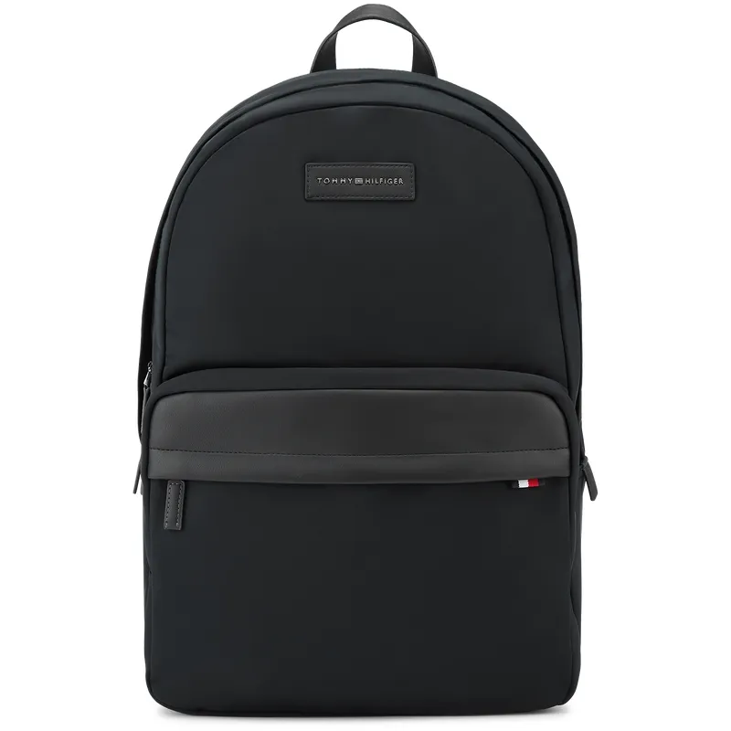 Tommy Hilfiger logo-patch backpack