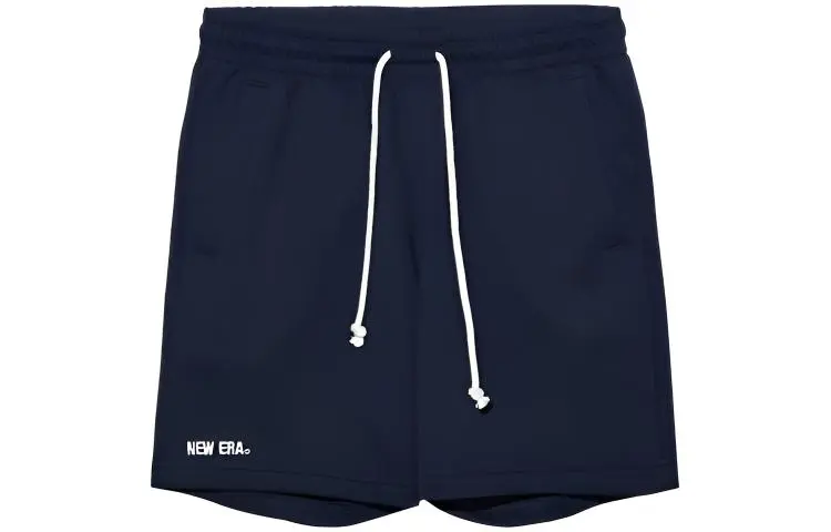 New Era Casual Shorts Men's Navy Blue Moderate