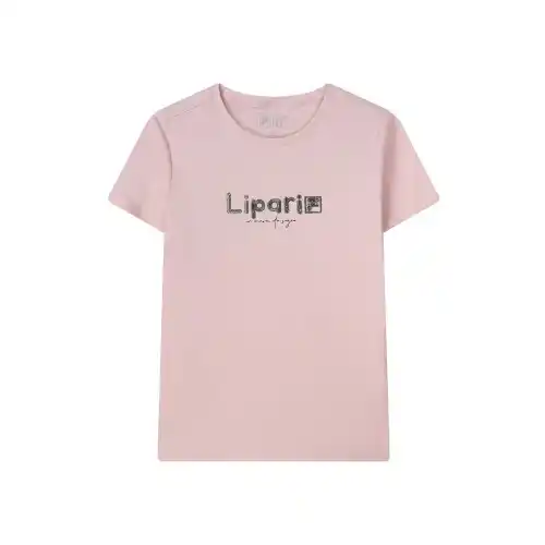 FILA Heritage T Shirts Women's Fragrant Berry Pink Crew Neck