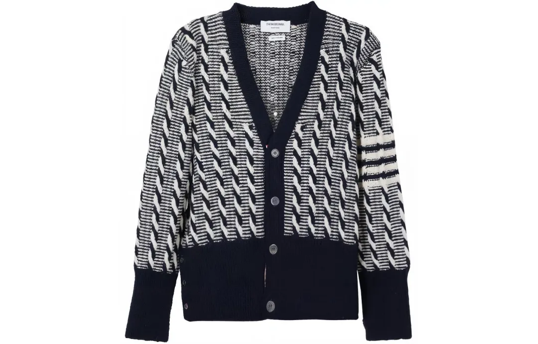 THOM BROWNE· Sweater Men's Blue