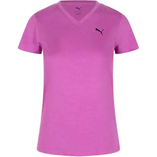 PUMA T Shirts Women's Fuchsia V Neck