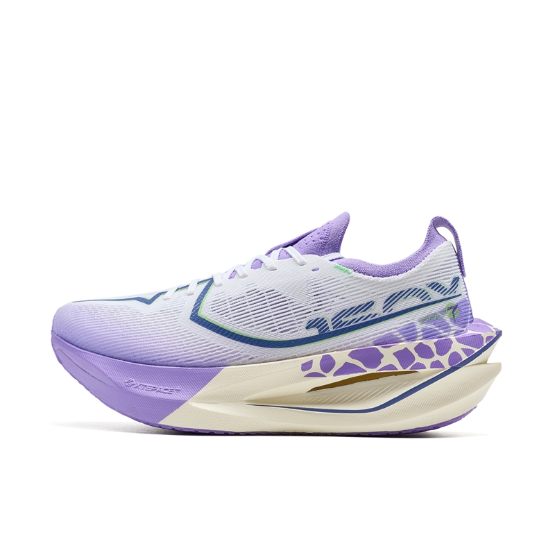 XTEP 160X 7.0PRO Running Shoes Women’s Low Top Classic White/Mystic Realm Purple