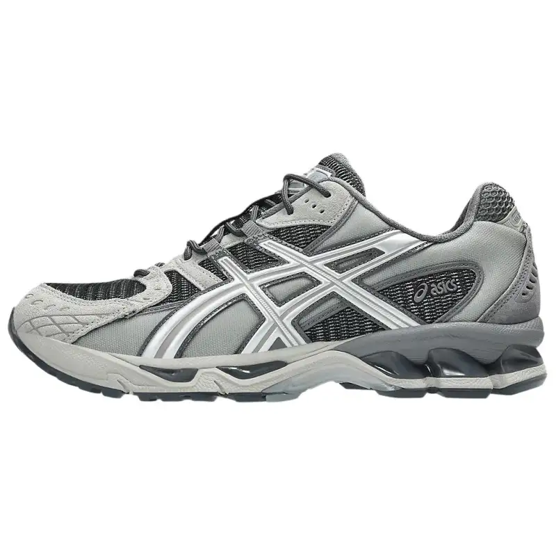 Asics GEL Nimbus 10.1 Casual Shoes Unisex Gray Silver