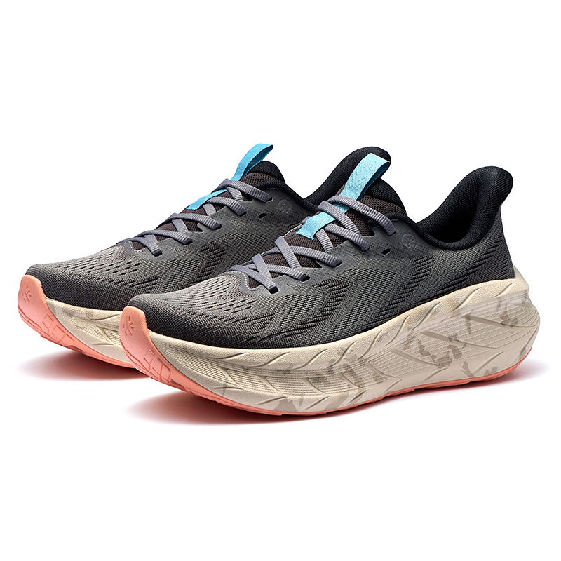 BMAI Expedition Pure 2.0 Slip Resistant Abrasion Resistant Coverage Low top Running Shoes Men’s Gray White