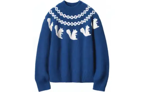UNIQLO Jw Anderson Co Branded Series Knitwear Women's Blue
