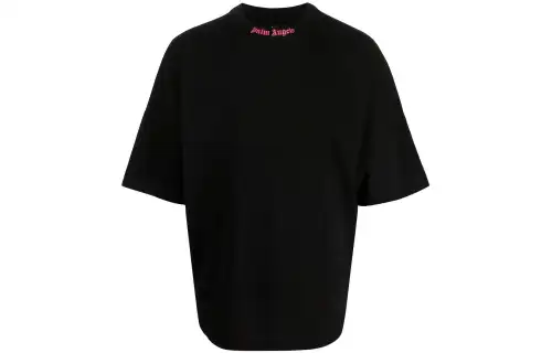 PALM ANGELS Doubled Logo Over Tee