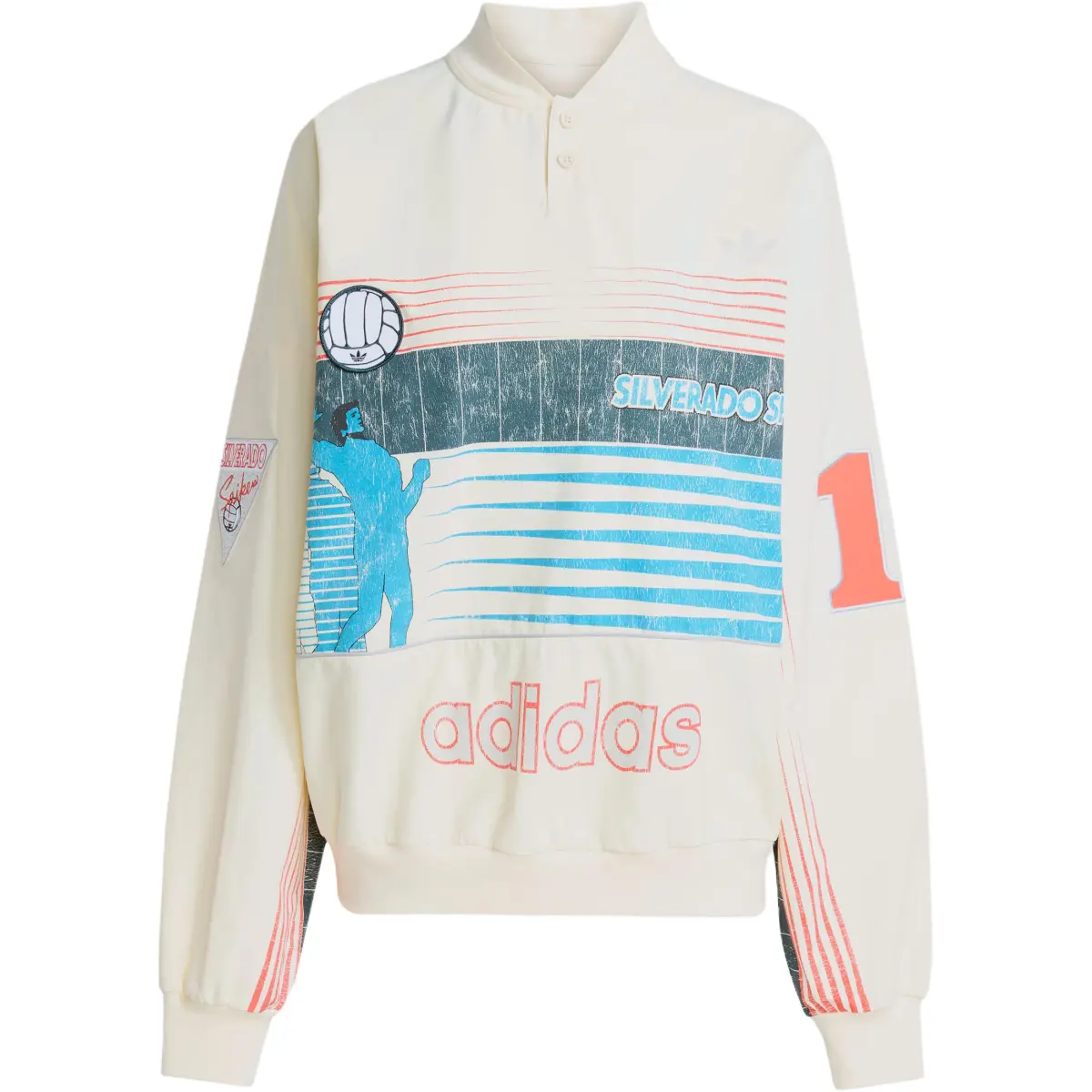 Adidas Originals Summer Printed Crewneck Sweatshirt