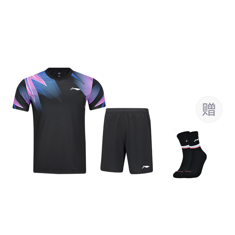 Li Ning Badminton Collection Casual Sportswear Unisex Black