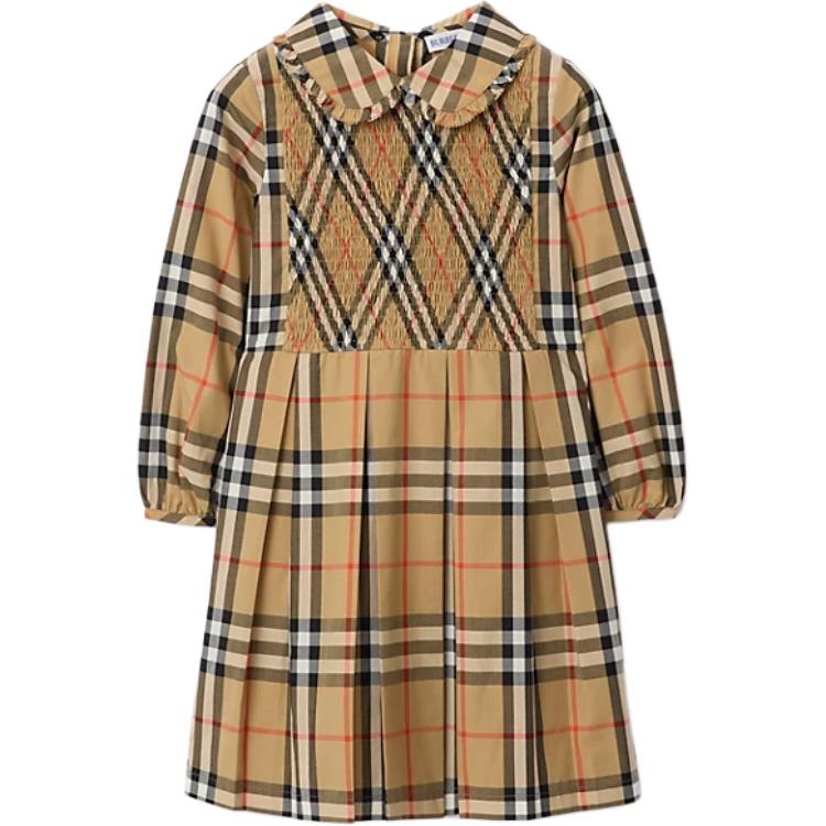 Детское платье Burberry (разноцветное)