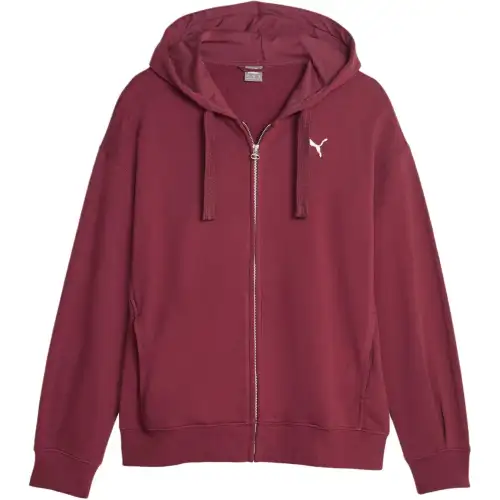 PUMA Jackets Women's Burgundy Hooded Moderate Other