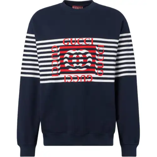 GUCCI Printed Cotton Jersey Sweatshirt