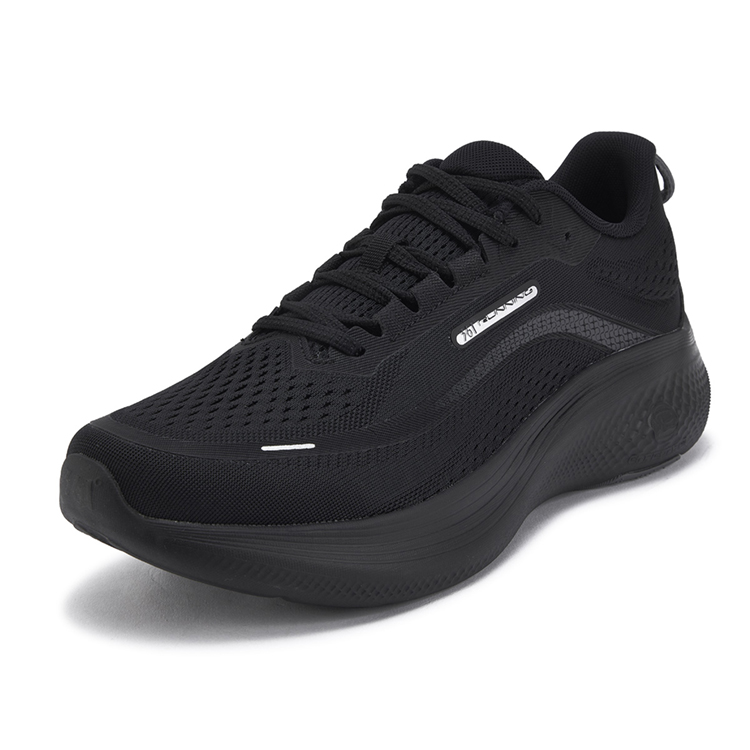 361° Cushioning, Wear Resistant Low top Casual Racing Running Shoes Men’s Black