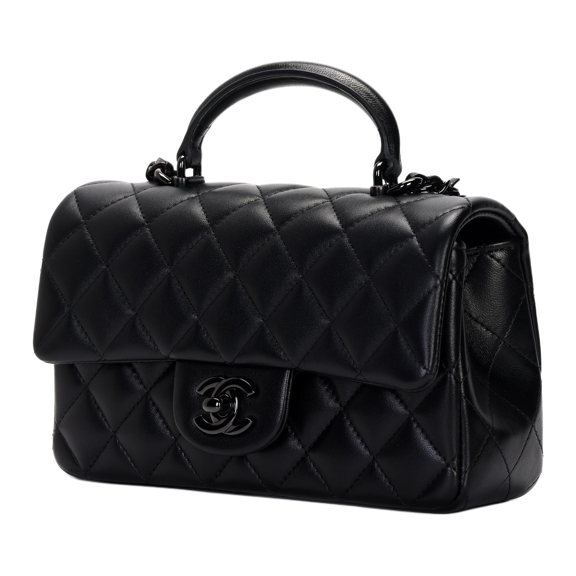 Женская сумка Chanel Classic Flap (черная) — фото 2