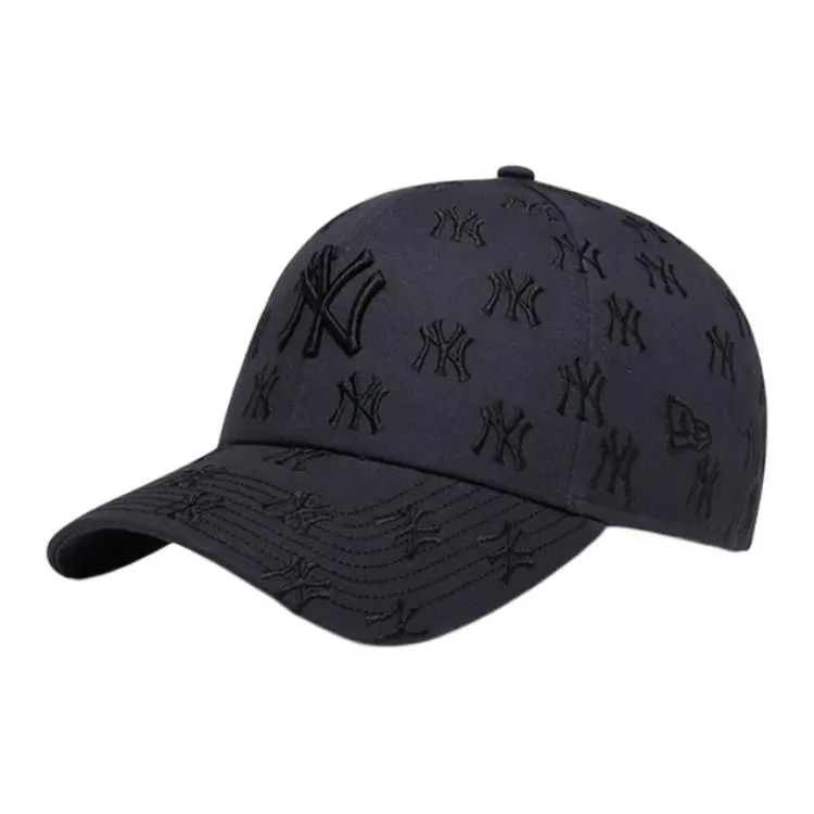 New Era Cotton Polyester Baseball Caps Unisex Black
