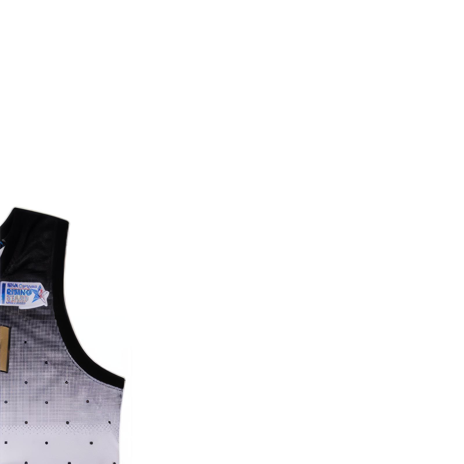Mitchell Ness Basketball Jersey Unisex Black White