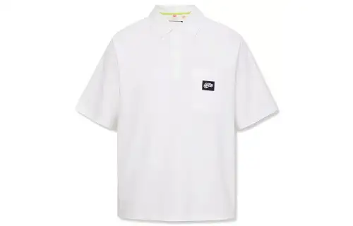 Levis Polo Shirts Men's White Polo Collar Moderate Straight Fit