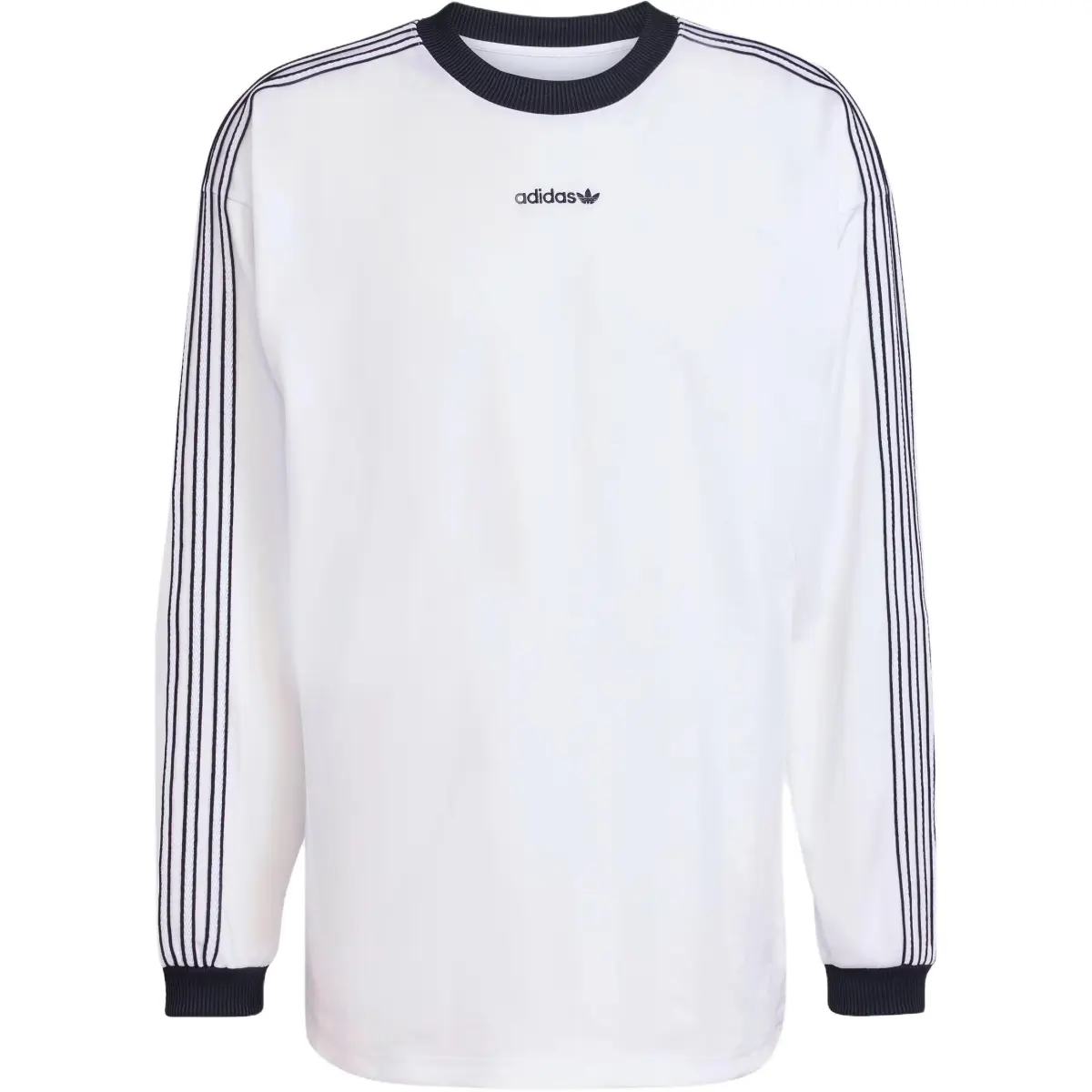 Adidas Originals long-sleeve stripe-detail T-shirt