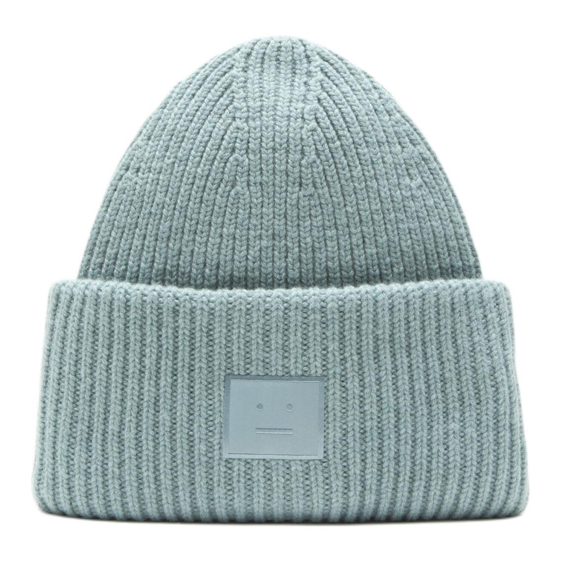 Шапка Acne Studios FACE (голубая)