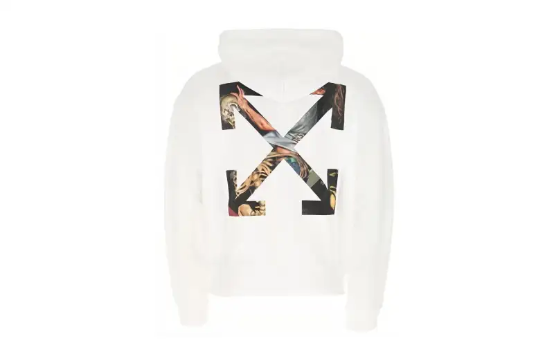 Off Caravaggio Lute Over Hoodie