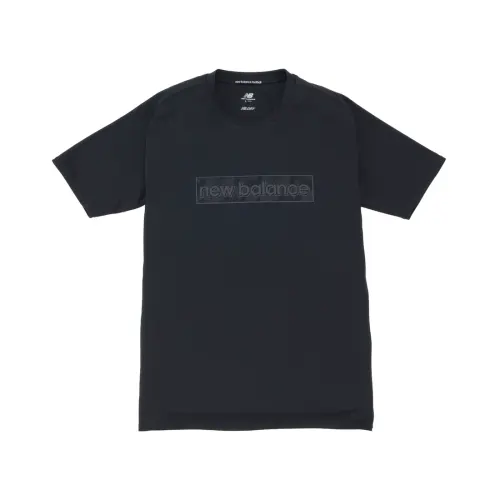 New Balance Black Out T Shirt Men's Black