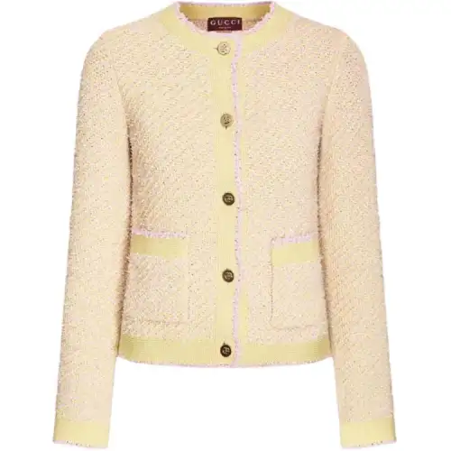 GUCCI Cotton Blend Cardigan