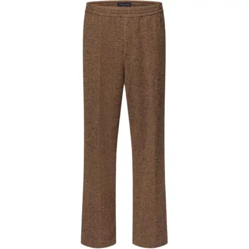 LOUIS VUITTON Tweed Drawstring Pants
