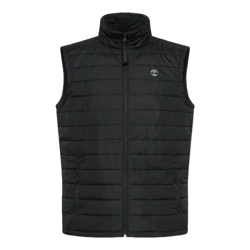 Timberland Vests Men's Black Thickened