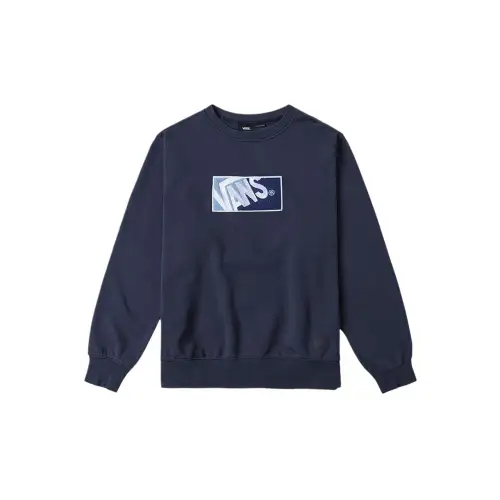 Vans Sweatshirts Unisex Midnight Blue Crew Neck Moderate Regular