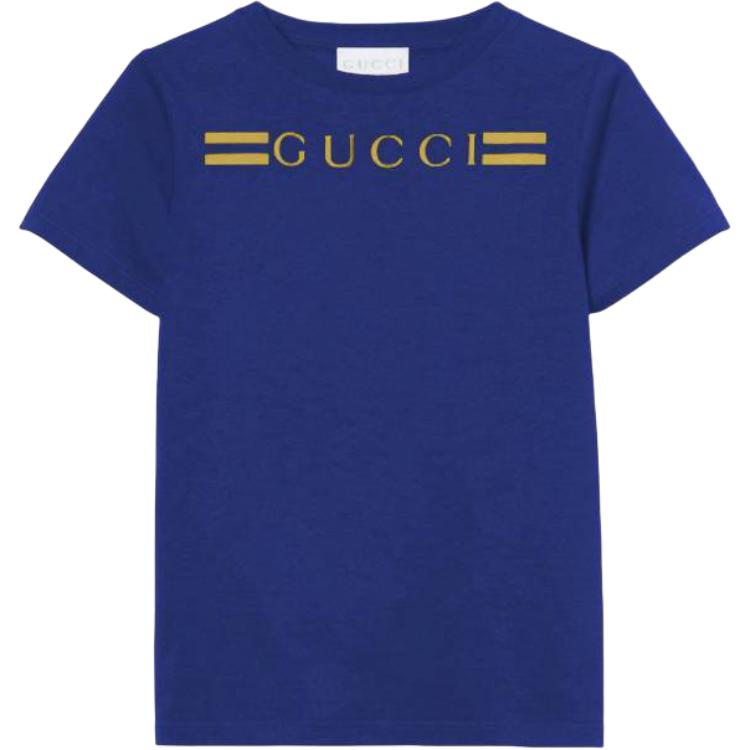Детская футболка Gucci (синяя)
