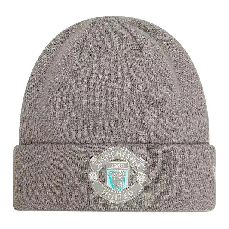 New Era Polyacrylic Acid Beanies Unisex Gray