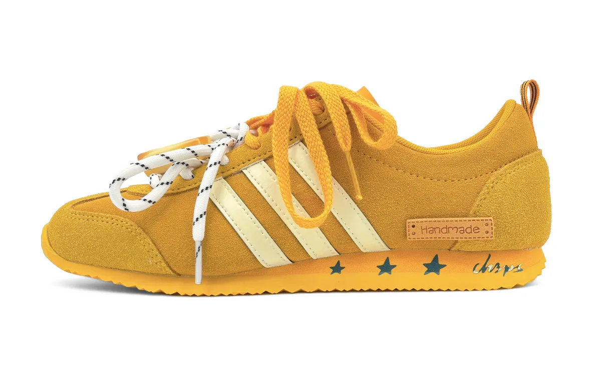 Adidas VS JOG 2.0 'Chips' Low top Casual Shoes Unisex Gold