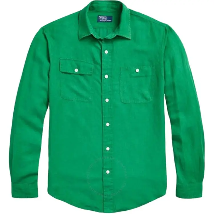 Polo Ralph Lauren Shirts Men's Green Moderate Other