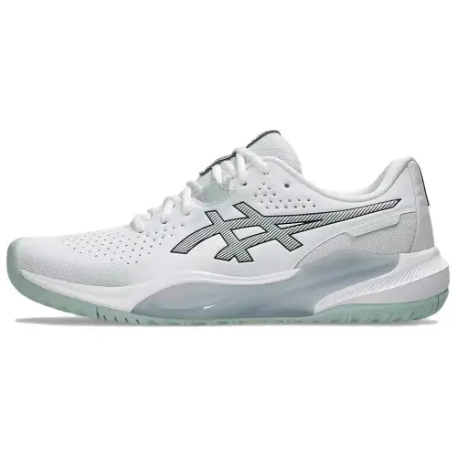 Asics GEL CHALLENGER 15 Artificial Leather Support Low top Tennis Shoes Men's White Gray