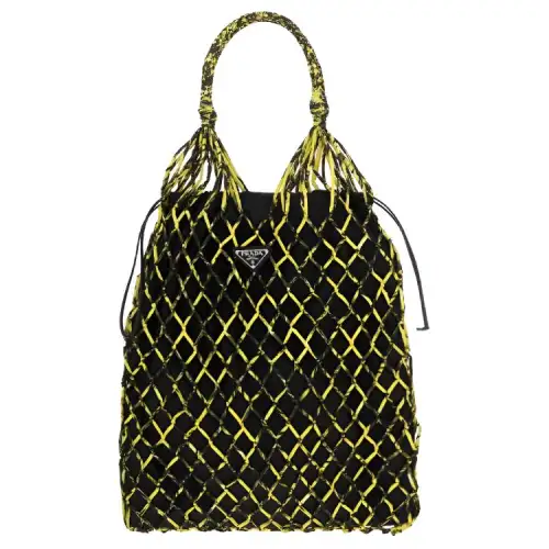 PRADA Fabric Handbag Women's Multicolor