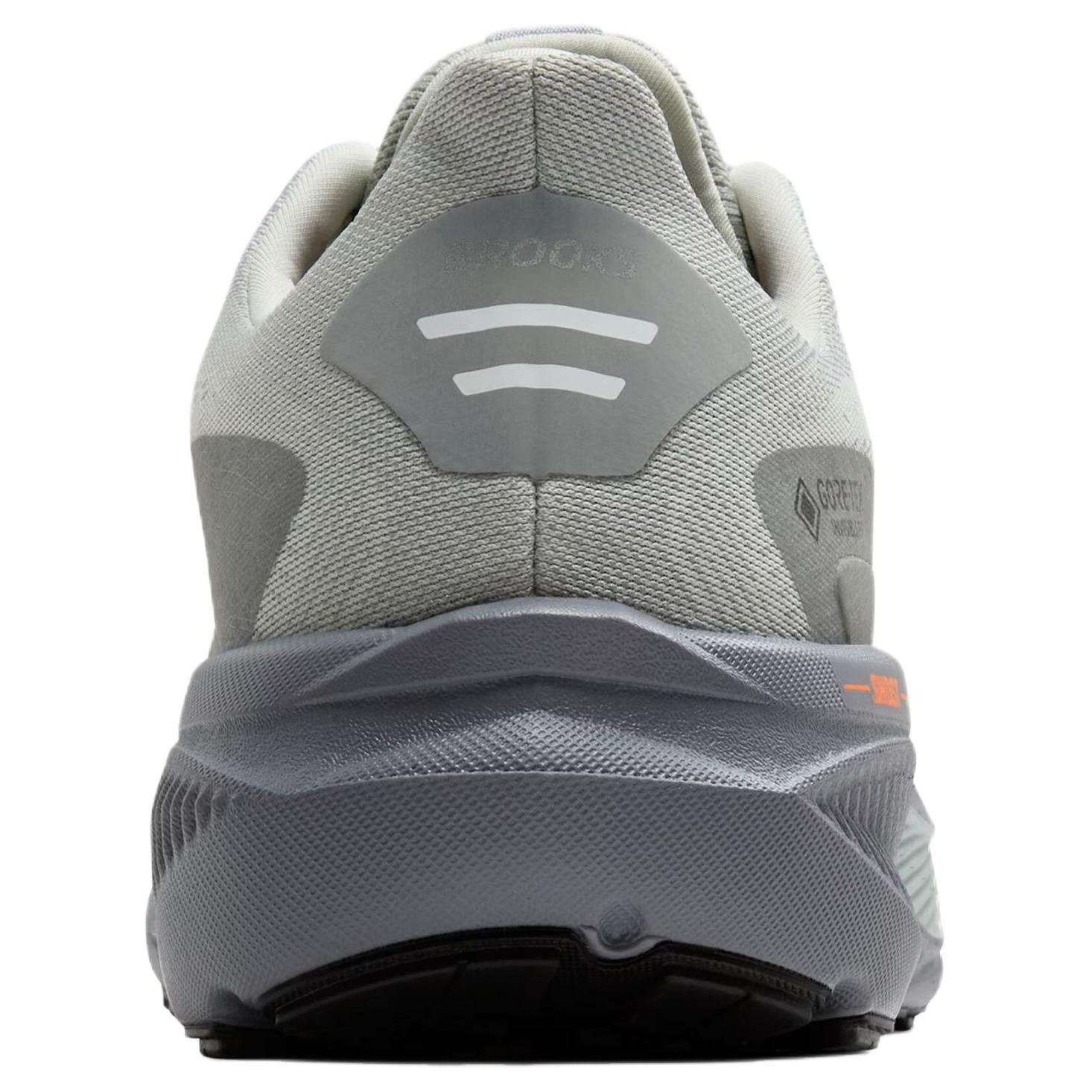 Brooks Ghost 17 Waterproof Running Shoes Men’s Gray Orange