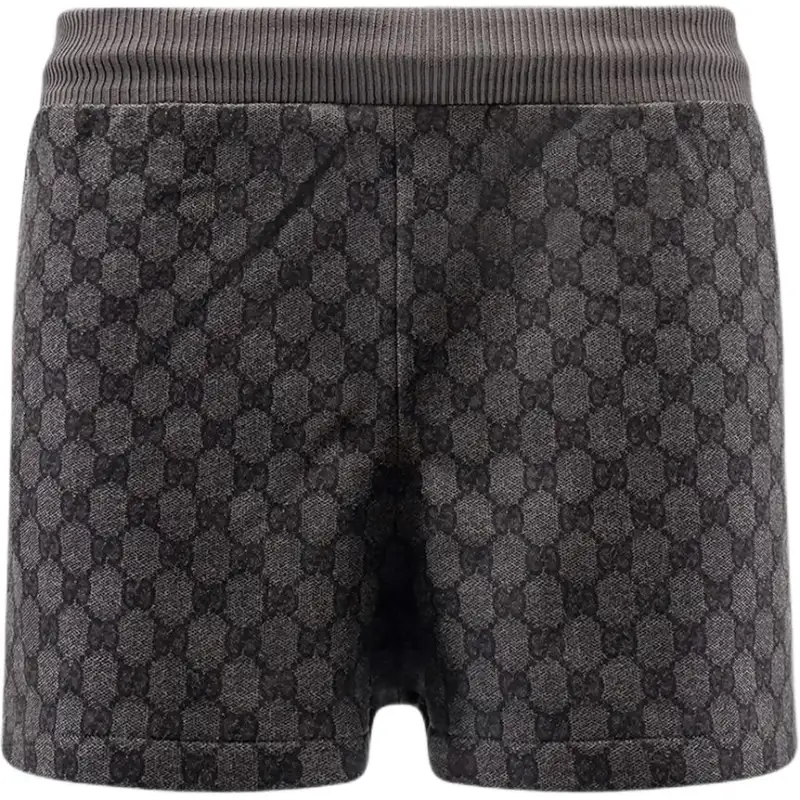 GUCCI Printed Technical Jersey Shorts