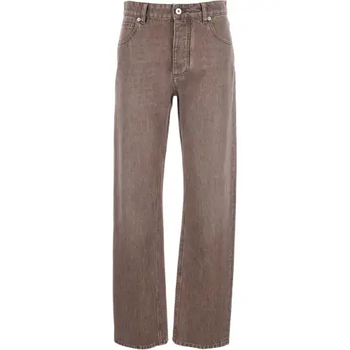 Bottega Veneta Low Waisted Straight Leg Jeans