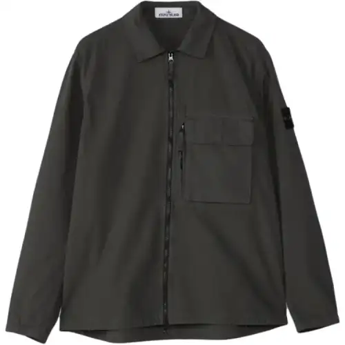 STONE ISLAND Compass Badge Zip Up Jacket