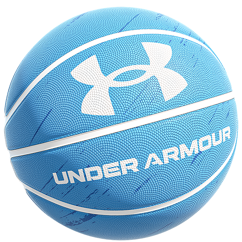 Under Armour China Mainland Version Foamed Rubber Basketball Blue Size 7 5 Good Street Training Competition Kids’