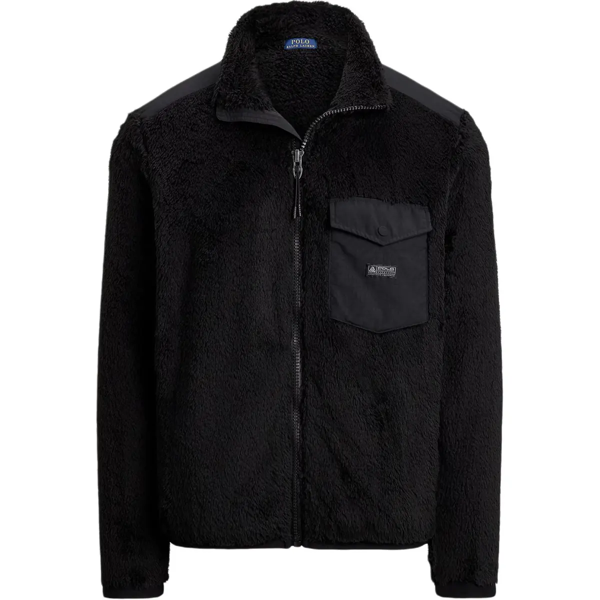 Polo Ralph Lauren FW25 Velvet feel Coat Men's Polo Black