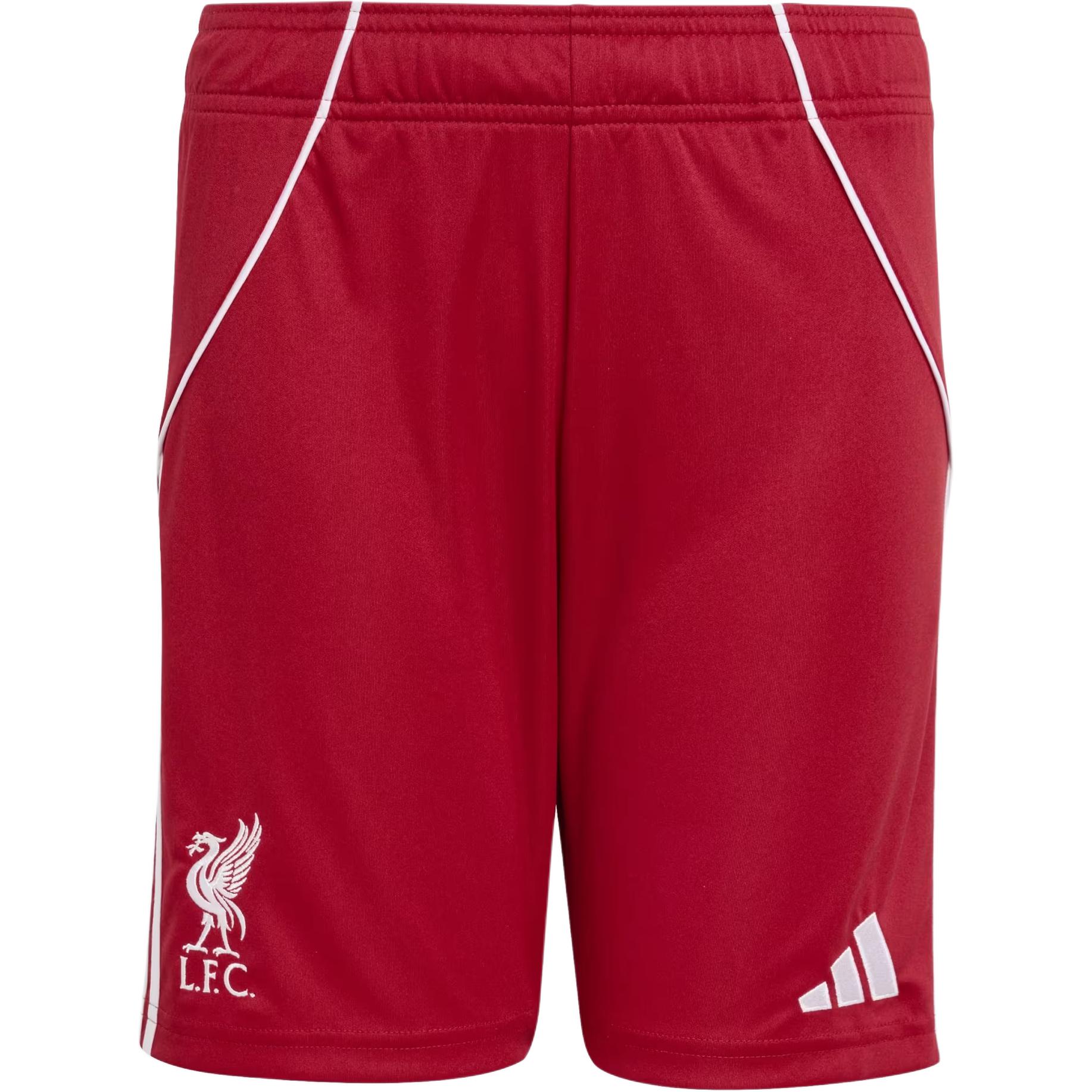Шорты adidas Liverpool FC 25/26 Home AEROREADY (красные)