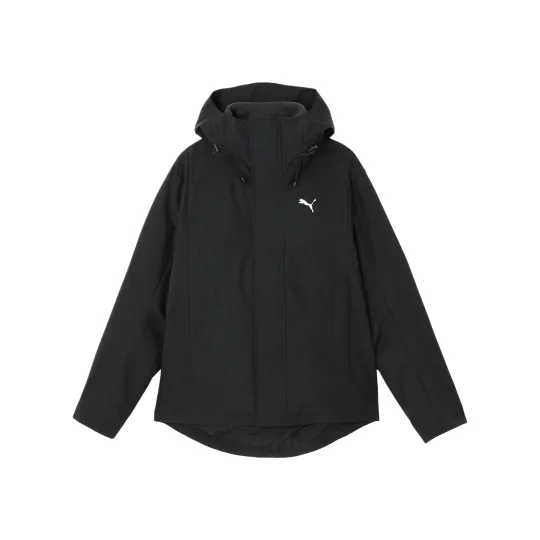 PUMA WINDBREAKER Jackets Unisex Black/Charcoal Black Hooded Moderate Other