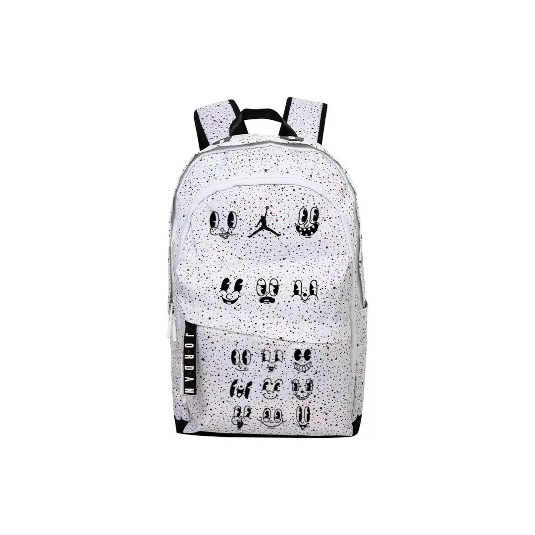 Jordan Polyester Backpack Unisex White
