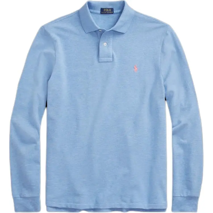 Polo Ralph Lauren Polo Shirt Custom Slim Fit Men's Blue