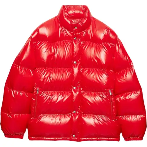 Prada stand-up collar puffer jacket