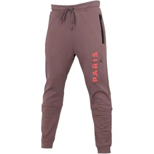 Jordan Apparel Casual Pants Men's Dark Plum Moderate Cuffed Pants