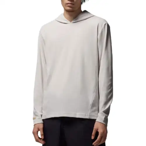 Jordan Apparel Sweatshirts Men's Gray White Hooded Moderate