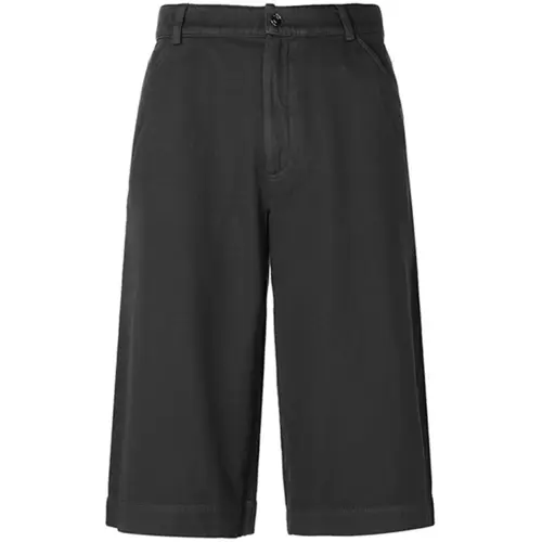 KENZO Embroidered K Knee Length Shorts